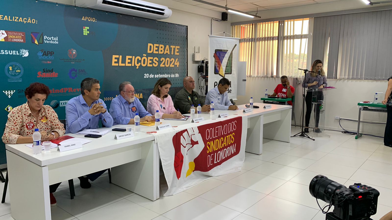 Debate com candidatos à Prefeitura de Londrina